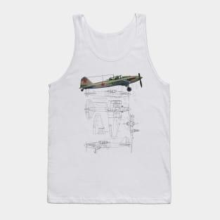 Sturmovik Iljushin IL-2 Tank Top